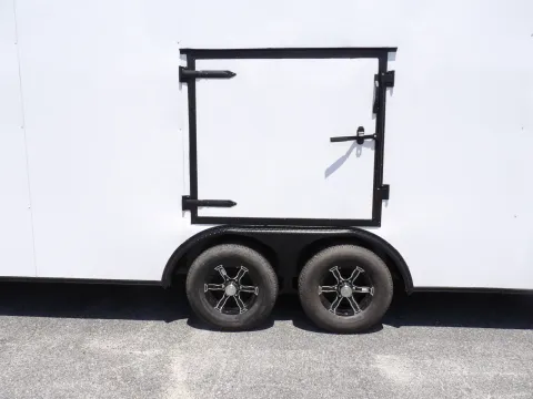Another view of 2027 South GA Cargo 8.5X24 SGC Race for sale in Cochran, GA at WOW Cargo Trailers