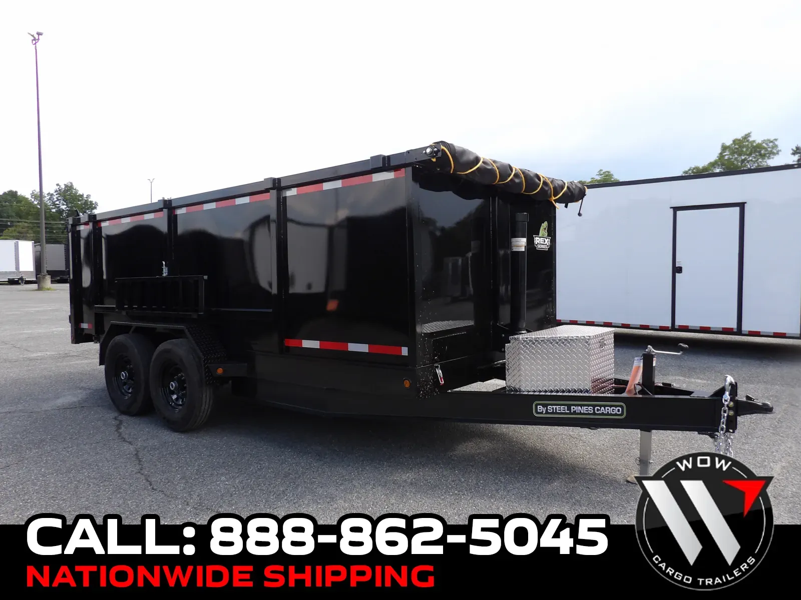 2027 Steel Pines Cargo 7X16X4 for sale in Cochran, GA