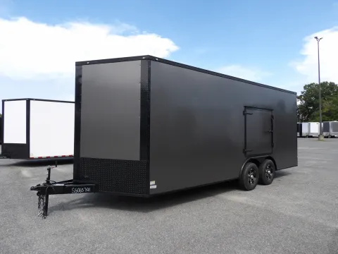 Another view of 2027 South GA Cargo 8.5X20 TA Custom for sale in Cochran, GA at WOW Cargo Trailers