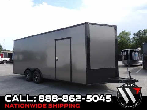 Black 2027 South GA Cargo 8.5X20 TA Custom for sale in Cochran, GA