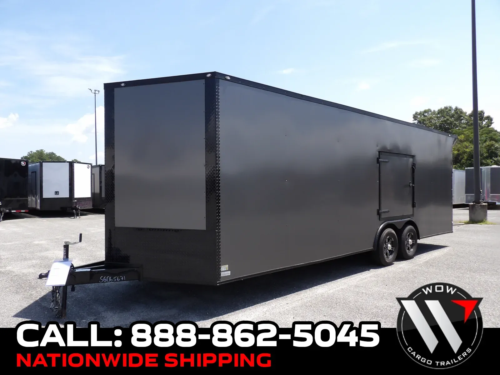 Black 2027 South GA Cargo 8.5X24 SGC for sale in Cochran, GA