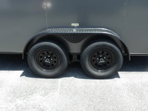 Another view of 2026 Seed Cargo 7X16 TA Custom for sale in Cochran, GA at WOW Cargo Trailers