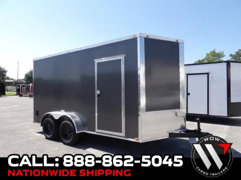 Gray 2027 Hook & Line Cargo 7x14 TA for sale in Cochran, GA