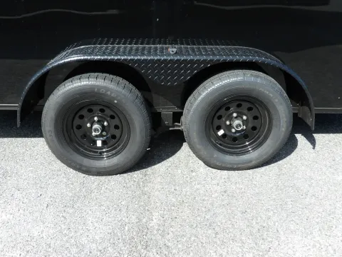 Another view of 2027 Steel Pines Cargo 7x14 TA for sale in Cochran, GA at WOW Cargo Trailers