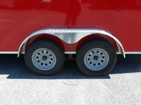 Another view of 2027 Diamond Cargo 7X16 Con Custom for sale in Cochran, GA at WOW Cargo Trailers