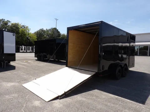 More photos of 2027 Hook & Line Cargo 7X16 TA Custom at WOW Cargo Trailers, GA