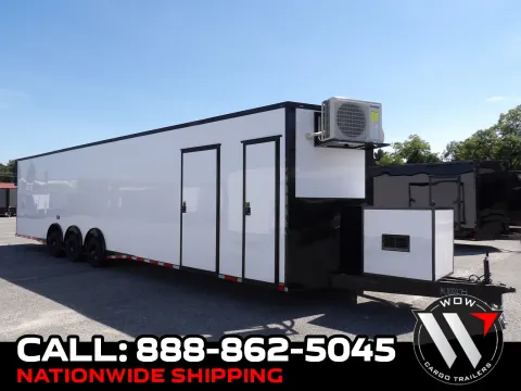 White 2027 Hook & Line Cargo 8.5X36 Custom Race for sale in Cochran, GA