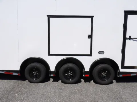 Another view of 2027 Hook & Line Cargo 8.5X36 Custom Race for sale in Cochran, GA at WOW Cargo Trailers