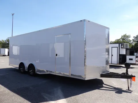 Another view of 2027 Steel Pines Cargo 8.5X24 Custom Race for sale in Cochran, GA at WOW Cargo Trailers
