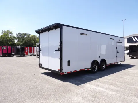 Another view of 2027 Hook & Line Cargo 8.5X28 Custom Race for sale in Cochran, GA at WOW Cargo Trailers