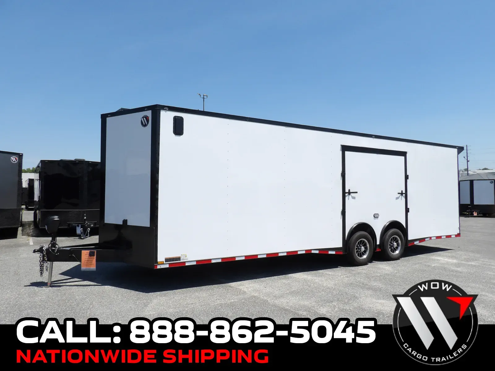 Black 2027 Hook & Line Cargo 8.5X28 Custom Race for sale in Cochran, GA