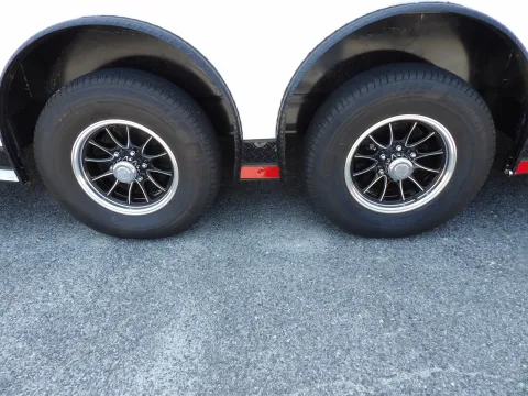 Photos of 2027 Hook & Line Cargo 8.5X28 Custom Race for sale in Cochran, GA at WOW Cargo Trailers