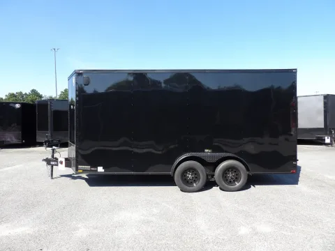 Photos of 2027 Hook & Line Cargo 7X16 TA Custom for sale in Cochran, GA at WOW Cargo Trailers