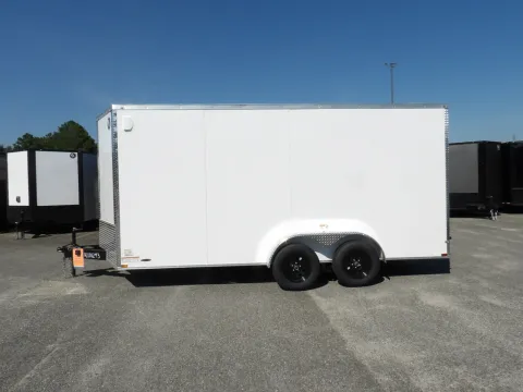 Photos of 2027 Hook & Line Cargo 7X16 TA S1 for sale in Cochran, GA at WOW Cargo Trailers