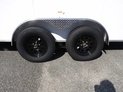 Another view of 2027 Hook & Line Cargo 7X16 TA S1 for sale in Cochran, GA at WOW Cargo Trailers