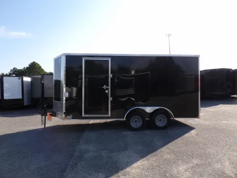 Another view of 2027 Diamond Cargo 7X16 Con Custom for sale in Cochran, GA at WOW Cargo Trailers