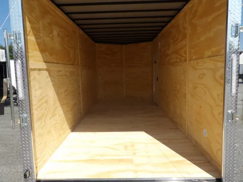 Another view of 2027 Seed Cargo 7X16 TA S2 for sale in Cochran, GA at WOW Cargo Trailers