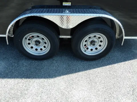 Another view of 2027 Seed Cargo 7X16 TA S2 for sale in Cochran, GA at WOW Cargo Trailers