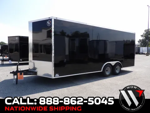 Black 2027 Steel Pines Cargo 8.5X20 TA Custom for sale in Cochran, GA