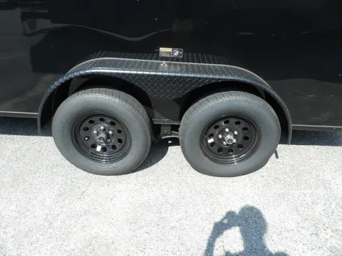 Another view of 2027 Hook & Line Cargo 7X14 TA Custom for sale in Cochran, GA at WOW Cargo Trailers