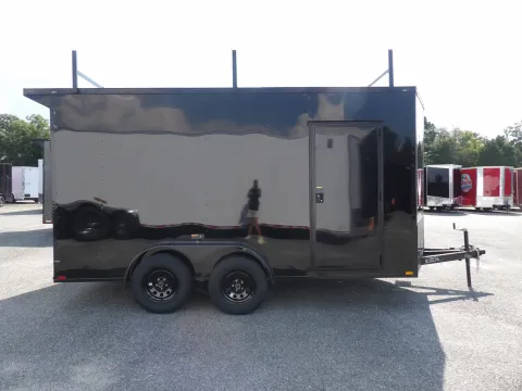 More photos of 2027 Hook & Line Cargo 7X14 TA Custom at WOW Cargo Trailers, GA