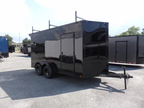 More photos of 2027 Hook & Line Cargo 7X14 TA Custom at WOW Cargo Trailers, GA