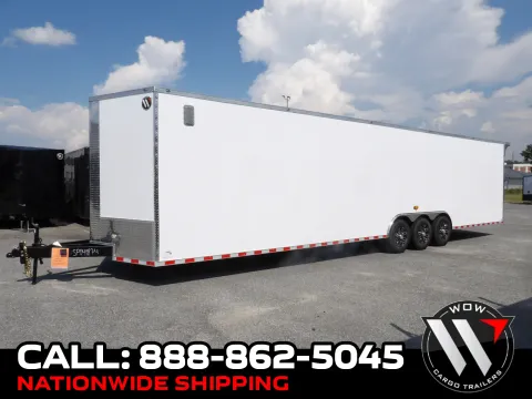 White 2027 Steel Pines Cargo 8.5X36 TTA for sale in Cochran, GA