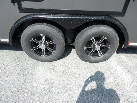 Another view of 2027 South GA Cargo 8.5X28 SGC Race for sale in Cochran, GA at WOW Cargo Trailers