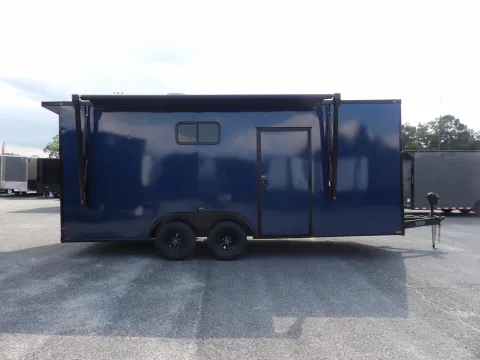 More photos of 2027 Hook & Line Cargo 8.5X20 TA Custom at WOW Cargo Trailers, GA