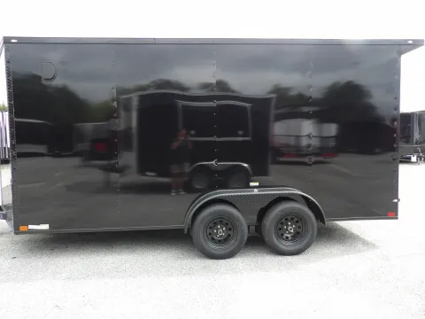 Photos of 2027 Seed Cargo 7X16 TA S2 for sale in Cochran, GA at WOW Cargo Trailers