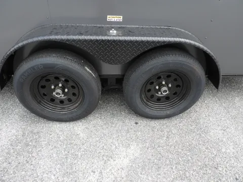 Another view of 2027 Seed Cargo 7X16 TA S2 for sale in Cochran, GA at WOW Cargo Trailers