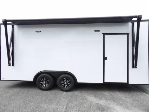 More photos of 2027 Steel Pines Cargo 8.5X20 TA Custom at WOW Cargo Trailers, GA