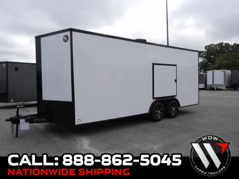 Black 2027 Steel Pines Cargo 8.5X20 TA Custom for sale in Cochran, GA