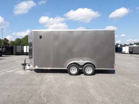 Photos of 2027 Seed Cargo 7X16 TA S2 for sale in Cochran, GA at WOW Cargo Trailers