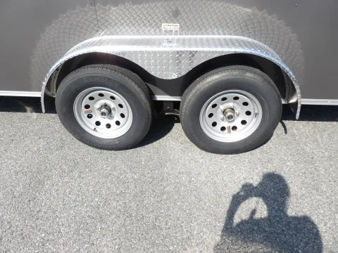 Another view of 2027 Seed Cargo 7X16 TA S2 for sale in Cochran, GA at WOW Cargo Trailers