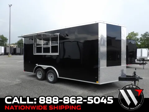 Black 2027 Diamond Cargo 8.5X16 Con Custom for sale in Cochran, GA