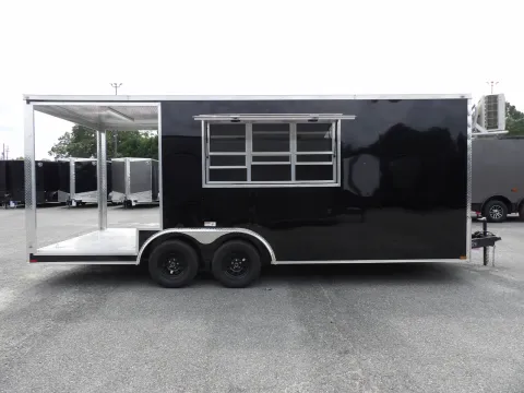 More photos of 2027 Hook & Line Cargo 8.5X20 BBQ Special at WOW Cargo Trailers, GA