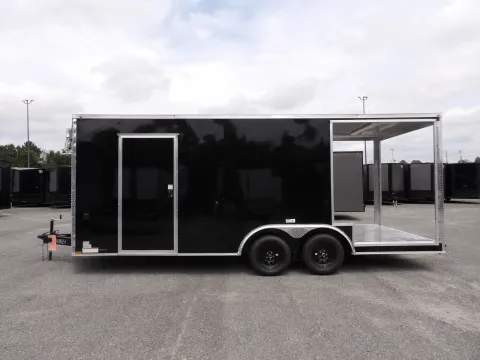 Another view of 2027 Hook & Line Cargo 8.5X20 BBQ Special for sale in Cochran, GA at WOW Cargo Trailers