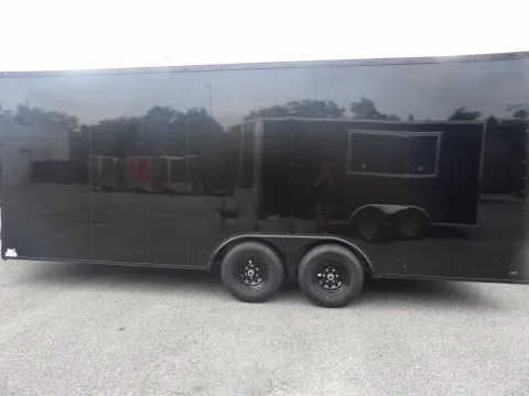 Another view of 2027 Steel Pines Cargo 8.5X20 TA Custom for sale in Cochran, GA at WOW Cargo Trailers
