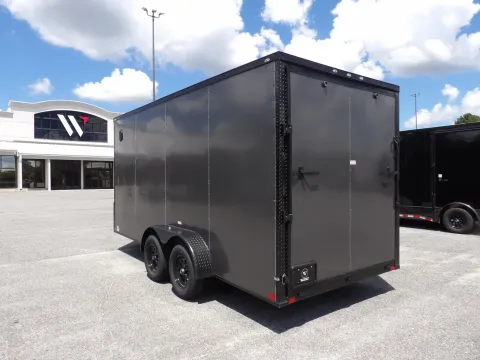 Another view of 2027 Seed Cargo 7X16 TA S2 for sale in Cochran, GA at WOW Cargo Trailers