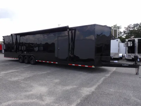 Another view of 2027 Hook & Line Cargo 8.5X36 RS for sale in Cochran, GA at WOW Cargo Trailers