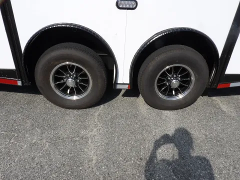 Photos of 2027 Hook & Line Cargo 8.5X28 Custom Race for sale in Cochran, GA at WOW Cargo Trailers