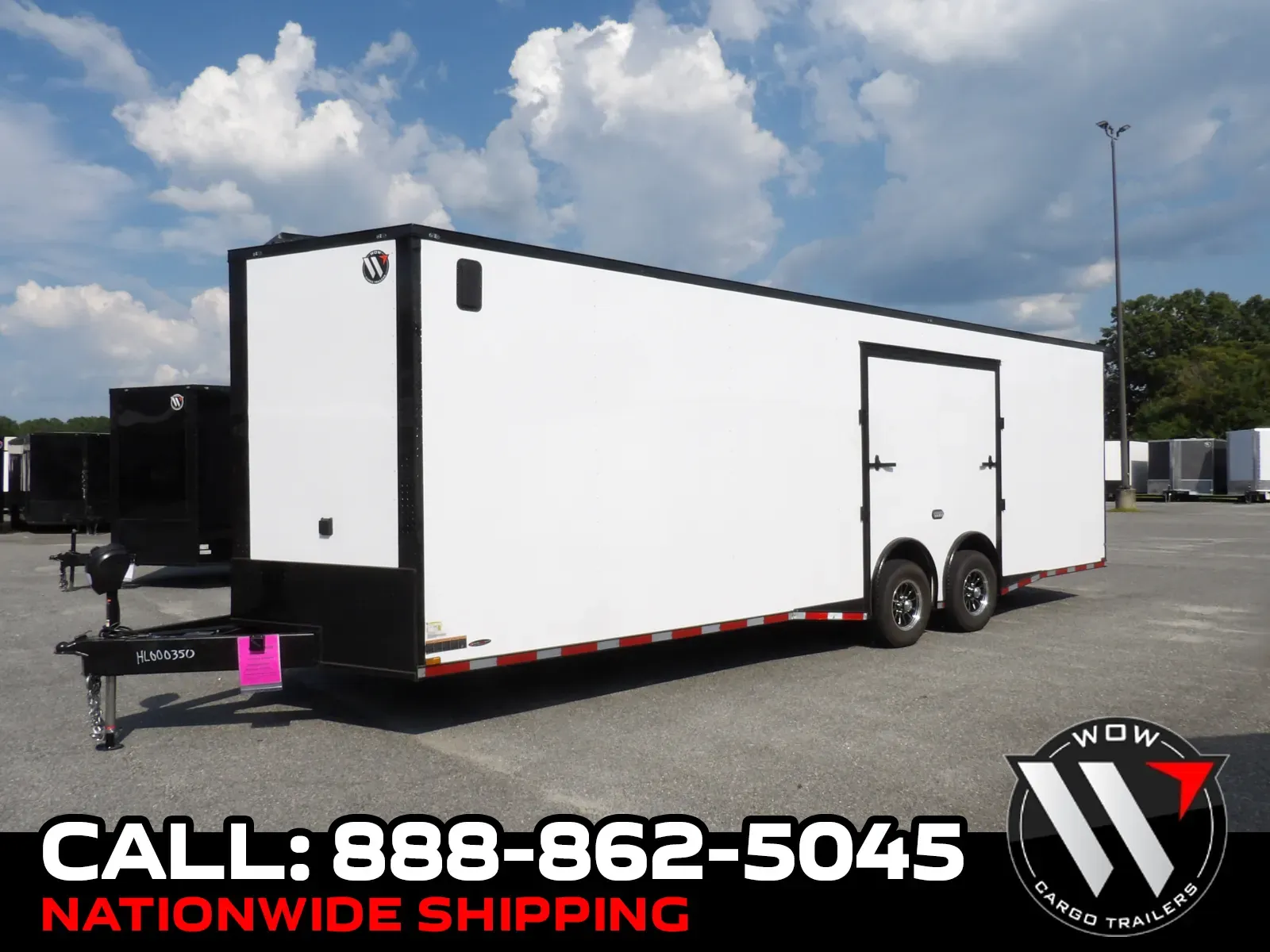 Black 2027 Hook & Line Cargo 8.5X28 Custom Race for sale in Cochran, GA