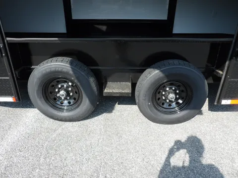 Another view of 2027 Steel Pines Cargo 8.5X28 TA Custom Race for sale in Cochran, GA at WOW Cargo Trailers