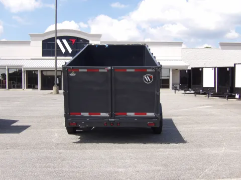 Another view of 2027 Steel Pines Cargo 7X16X4 for sale in Cochran, GA at WOW Cargo Trailers