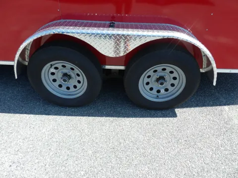 Another view of 2027 Diamond Cargo 7X16 Con Custom for sale in Cochran, GA at WOW Cargo Trailers