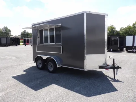 More photos of 2027 Steel Pines Cargo 6X12 Con Custom at WOW Cargo Trailers, GA