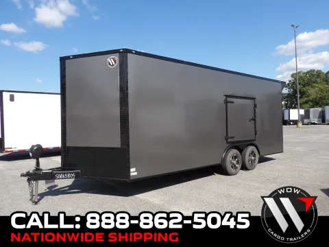 Black 2027 South GA Cargo 8.5X20 TA Custom for sale in Cochran, GA