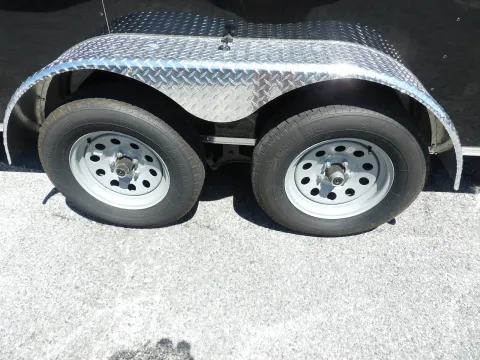 Another view of 2027 Diamond Cargo 7X16 Con Custom for sale in Cochran, GA at WOW Cargo Trailers