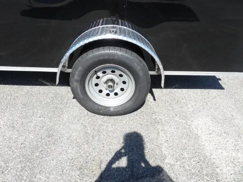 Another view of 2027 Steel Pines Cargo 6X12 SA for sale in Cochran, GA at WOW Cargo Trailers